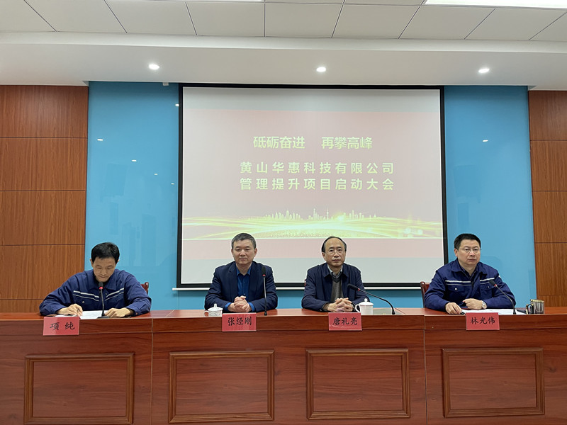 砥礪奮進(jìn)，再攀高峰——華惠公司召開(kāi)管理提升項目啟動(dòng)動(dòng)員大會(huì )